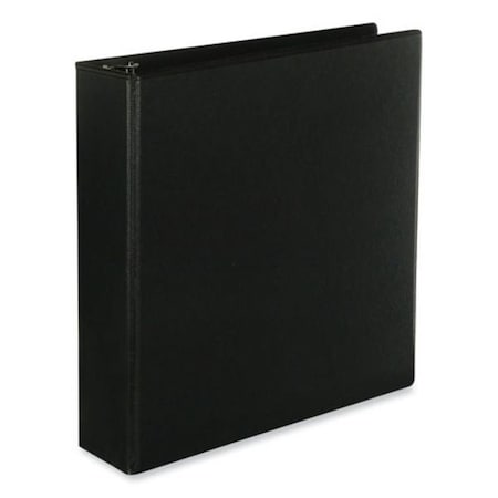 Coolcrafts Slant D-Ring View Binder - 3 Rings - 2 in. Capacity - Black, 6PK CO3197827